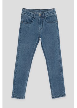 Niebieskie jeansy z wąskimi nogawkami, Rozmiar - 140, Kolor - Niebieski ze sklepu REPORTER w kategorii Spodnie chłopięce - zdjęcie 189106464