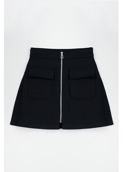 Czarna spódnica MINI z przestrzennymi kieszeniami, Rozmiar - 170, Kolor - Czarny ze sklepu REPORTER w kategorii Spódnice dziewczęce - zdjęcie 189106752