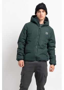 Czarna czapka z kontrastową aplikacją z przodu, Rozmiar -  r2, Kolor - Czarny ze sklepu REPORTER w kategorii Czapki dziecięce - zdjęcie 189107160