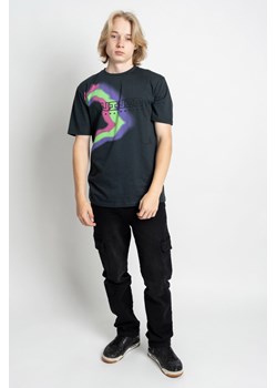 Czarne spodnie jeansowe typu cargo z przestrzennymi kieszeniami, Rozmiar - 140, Kolor - Czarny ze sklepu REPORTER w kategorii Spodnie chłopięce - zdjęcie 189107254