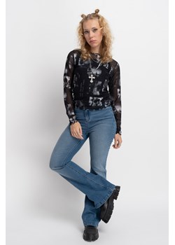 Niebieskie jeansowe dzwony, Rozmiar - 152, Kolor - Niebieski ze sklepu REPORTER w kategorii Spodnie dziewczęce - zdjęcie 189107542