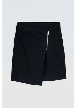 Czarna spódnica MINI z ozdobnym zapięciem z przodu, Rozmiar - 140, Kolor - Czarny ze sklepu REPORTER w kategorii Spódnice dziewczęce - zdjęcie 189107974