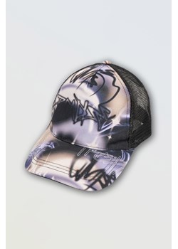 Czapka z daszkiem z kolorową grafiką, Rozmiar -  r1, Kolor - Kremowy ze sklepu REPORTER w kategorii Czapki dziecięce - zdjęcie 189108224