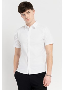 Biała koszula REGULAR z krótkim rękawem, Rozmiar - 152, Kolor - Biały ze sklepu REPORTER w kategorii Koszule chłopięce - zdjęcie 189108274