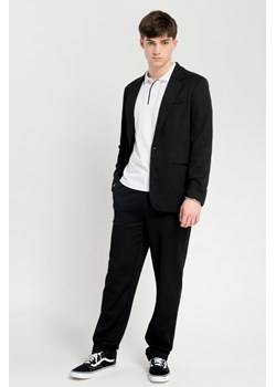 Czarne spodnie garniturowe typu CHINOS, Rozmiar - 146, Kolor - Czarny ze sklepu REPORTER w kategorii Spodnie chłopięce - zdjęcie 189108300