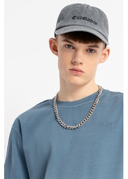 Szara czapka z daszkiem z haftem z przodu, Rozmiar -  r2, Kolor - Szary ze sklepu REPORTER w kategorii Czapki dziecięce - zdjęcie 189108544