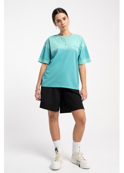 Czarne krótkie spodenki dresowe REGULAR bez nadruków, Rozmiar - 140, Kolor - Czarny ze sklepu REPORTER w kategorii Spodenki dziewczęce - zdjęcie 189108583