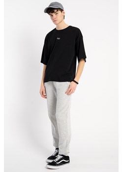 Szare spodnie dresowe REGULAR bez nadruków, Rozmiar - 140, Kolor - Szary ze sklepu REPORTER w kategorii Spodnie chłopięce - zdjęcie 189109571