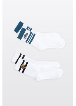Biały zestaw skarpet 2-PAK, Rozmiar -  40, Kolor - Biały ze sklepu REPORTER w kategorii Skarpetki dziecięce - zdjęcie 189109833
