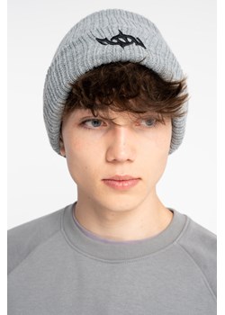 Szara czapka zimowa z nadrukiem, Rozmiar -  r2, Kolor - Szary ze sklepu REPORTER w kategorii Czapki dziecięce - zdjęcie 189109944