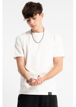 Biały t-shirt REGULAR bez nadruków, Rozmiar - 146, Kolor - Beżowy ze sklepu REPORTER w kategorii T-shirty chłopięce - zdjęcie 189110194