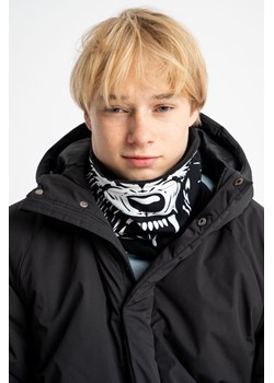 Czarny komin z nadrukiem, Rozmiar -  r2, Kolor - Czarny ze sklepu REPORTER w kategorii Szaliki dziecięce - zdjęcie 189110333