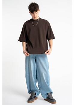 Niebieskie spodnie jeansowe SKATER z efektem sprania, Rozmiar - 152, Kolor - Niebieski ze sklepu REPORTER w kategorii Spodnie chłopięce - zdjęcie 189111172