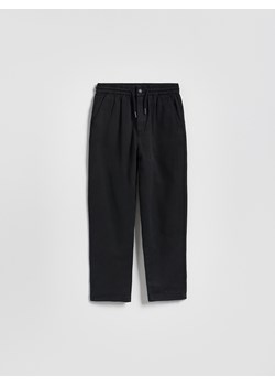 Reserved - Spodnie z bawełną - czarny ze sklepu Reserved w kategorii Spodnie chłopięce - zdjęcie 189111930