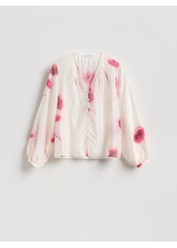 Reserved - Wzorzysta bluzka - wielobarwny ze sklepu Reserved w kategorii Bluzki damskie - zdjęcie 189111932