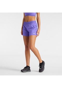 Spodenki damskie New Balance WS41202EPU – fioletowe ze sklepu New Balance Poland w kategorii Szorty - zdjęcie 189112201