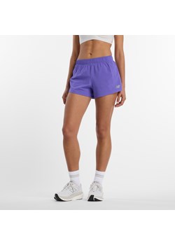 Spodenki damskie New Balance WS41286EPU – fioletowe ze sklepu New Balance Poland w kategorii Szorty - zdjęcie 189112202
