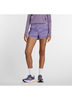 Spodenki damskie New Balance WB6177WSAA5 – fioletowe ze sklepu New Balance Poland w kategorii Szorty - zdjęcie 189112203