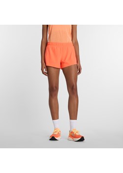 Spodenki damskie New Balance WS41286AAE – pomarańczowe ze sklepu New Balance Poland w kategorii Szorty - zdjęcie 189112204