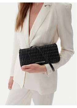 Torebka Calvin Klein Jeans Rouched Zip Top Bag LV04K3090G Czarny ze sklepu eobuwie.pl w kategorii Torebki damskie - zdjęcie 189113590