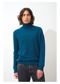 AUTHENTIC CASHMERE Kaszmirowy golf "Bange" w kolorze granatowym ze sklepu Limango Polska w kategorii Swetry męskie - zdjęcie 189114504