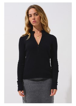 AUTHENTIC CASHMERE Kaszmirowy sweter "Asta" w kolorze czarnym ze sklepu Limango Polska w kategorii Swetry damskie - zdjęcie 189114832