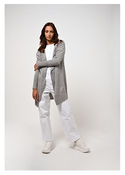 AUTHENTIC CASHMERE Kaszmirowy kardigan "Chésery" w kolorze szarym ze sklepu Limango Polska w kategorii Swetry damskie - zdjęcie 189115044