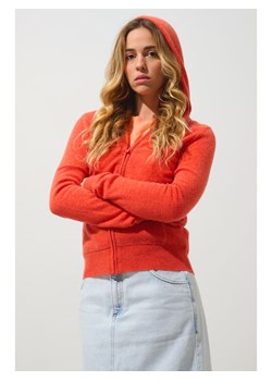 AUTHENTIC CASHMERE Kaszmirowy kardigan "Colombis" w kolorze pomarańczowym ze sklepu Limango Polska w kategorii Swetry damskie - zdjęcie 189115072