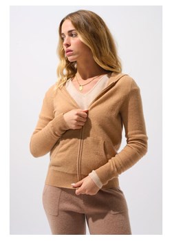 AUTHENTIC CASHMERE Kaszmirowy kardigan "Colombis" w kolorze karmelowym ze sklepu Limango Polska w kategorii Swetry damskie - zdjęcie 189115082