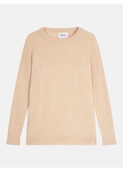 AUTHENTIC CASHMERE Kaszmirowy sweter "Daria" w kolorze beżowym ze sklepu Limango Polska w kategorii Swetry damskie - zdjęcie 189115162