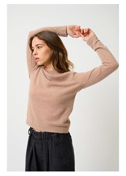 AUTHENTIC CASHMERE Kaszmirowy sweter "Ecrin" w kolorze jasnobrązowym ze sklepu Limango Polska w kategorii Swetry damskie - zdjęcie 189115212