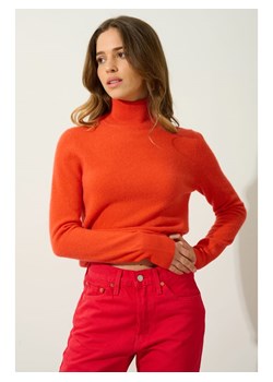 AUTHENTIC CASHMERE Kaszmirowy sweter "Eileen" w kolorze pomarańczowym ze sklepu Limango Polska w kategorii Swetry damskie - zdjęcie 189115223
