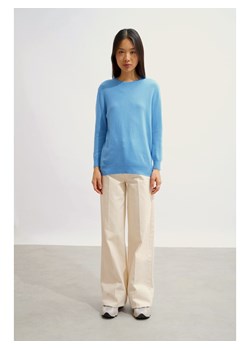 AUTHENTIC CASHMERE Kaszmirowy sweter "Estaris" w kolorze niebieskim ze sklepu Limango Polska w kategorii Swetry damskie - zdjęcie 189115322