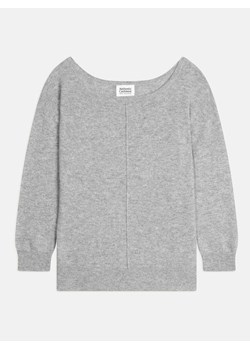 AUTHENTIC CASHMERE Kaszmirowy sweter "Faraut" w kolorze jasnoszarym ze sklepu Limango Polska w kategorii Swetry damskie - zdjęcie 189115383