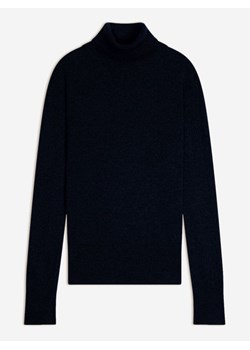 AUTHENTIC CASHMERE Kaszmirowy golf "Fornet" w kolorze granatowym ze sklepu Limango Polska w kategorii Swetry damskie - zdjęcie 189115413