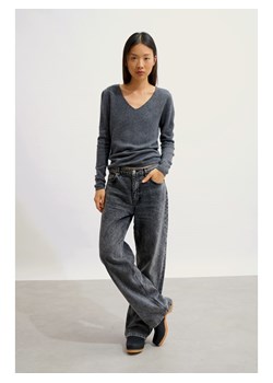 AUTHENTIC CASHMERE Kaszmirowy sweter "Galise" w kolorze antracytowym ze sklepu Limango Polska w kategorii Swetry damskie - zdjęcie 189115420