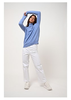 AUTHENTIC CASHMERE Kaszmirowy sweter "Gardoria" w kolorze błękitnym ze sklepu Limango Polska w kategorii Swetry damskie - zdjęcie 189115471