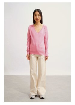 AUTHENTIC CASHMERE Kaszmirowy sweter "Giusalet" w kolorze jasnoróżowym ze sklepu Limango Polska w kategorii Swetry damskie - zdjęcie 189115511