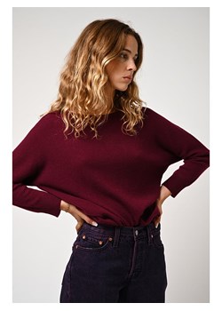 AUTHENTIC CASHMERE Kaszmirowy sweter "Goléon" w kolorze bordowym ze sklepu Limango Polska w kategorii Swetry damskie - zdjęcie 189115530