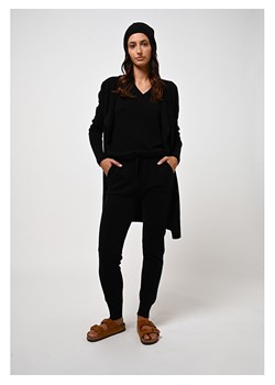 AUTHENTIC CASHMERE Kaszmirowa koszulka "Kali" w kolorze czarnym ze sklepu Limango Polska w kategorii Bluzki damskie - zdjęcie 189115563