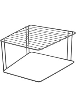 metaltex Regał "Boxe" w kolorze czarnym do rogu szafki - 25 x 15 x 25 cm ze sklepu Limango Polska w kategorii Akcesoria i przechowywanie - zdjęcie 189116362