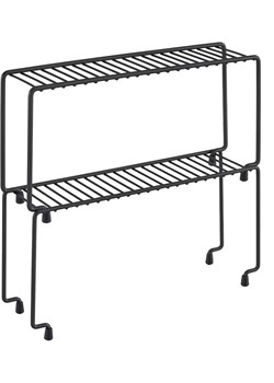 metaltex Regał "Spice-Bridge" w kolorze czarnym do szafki - 29 x 14 x 7 cm ze sklepu Limango Polska w kategorii Akcesoria i przechowywanie - zdjęcie 189116371
