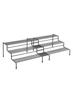 metaltex Regał w kolorze czarnym na przyprawy - 28 x 23 x 13 cm ze sklepu Limango Polska w kategorii Regały i witryny - zdjęcie 189116374