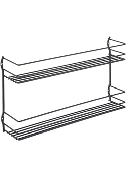 metaltex Regał "Pepito" w kolorze czarnym na przyprawy - 36 x 19 x 8 cm ze sklepu Limango Polska w kategorii Akcesoria i przechowywanie - zdjęcie 189116381