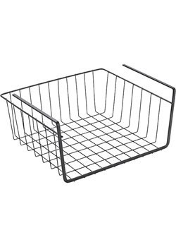 metaltex Koszyk "Kanguro" w kolorze czarnym do szafki - 30 x 14 x 26 cm ze sklepu Limango Polska w kategorii Akcesoria i przechowywanie - zdjęcie 189116403