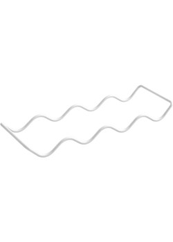 metaltex Stojak "Ola" w kolorze białym na butelki - 11 x 3 x 32 cm ze sklepu Limango Polska w kategorii Regały i witryny - zdjęcie 189116470