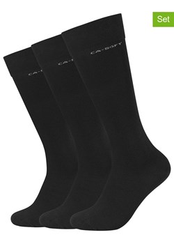 Skechers Skarpety (3 pary) w kolorze czarnym ze sklepu Limango Polska w kategorii Skarpetki męskie - zdjęcie 189116522