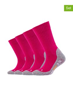camano Skarpety (4 pary) w kolorze różowym ze sklepu Limango Polska w kategorii Skarpetki dziecięce - zdjęcie 189116551