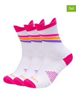 camano Skarpety (3 pary) w kolorze różowo-biało-fioletowym ze sklepu Limango Polska w kategorii Skarpetki męskie - zdjęcie 189116683