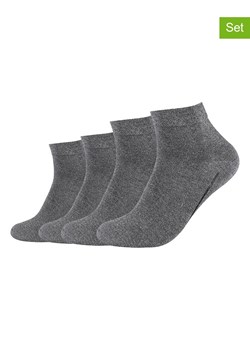 Skechers Skarpety (4 pary) w kolorze szarym ze sklepu Limango Polska w kategorii Skarpetki męskie - zdjęcie 189116760